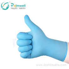 Latex free powder free gloves guantes de nitrilo pure nitrile antimicrobial Gloves OEM available